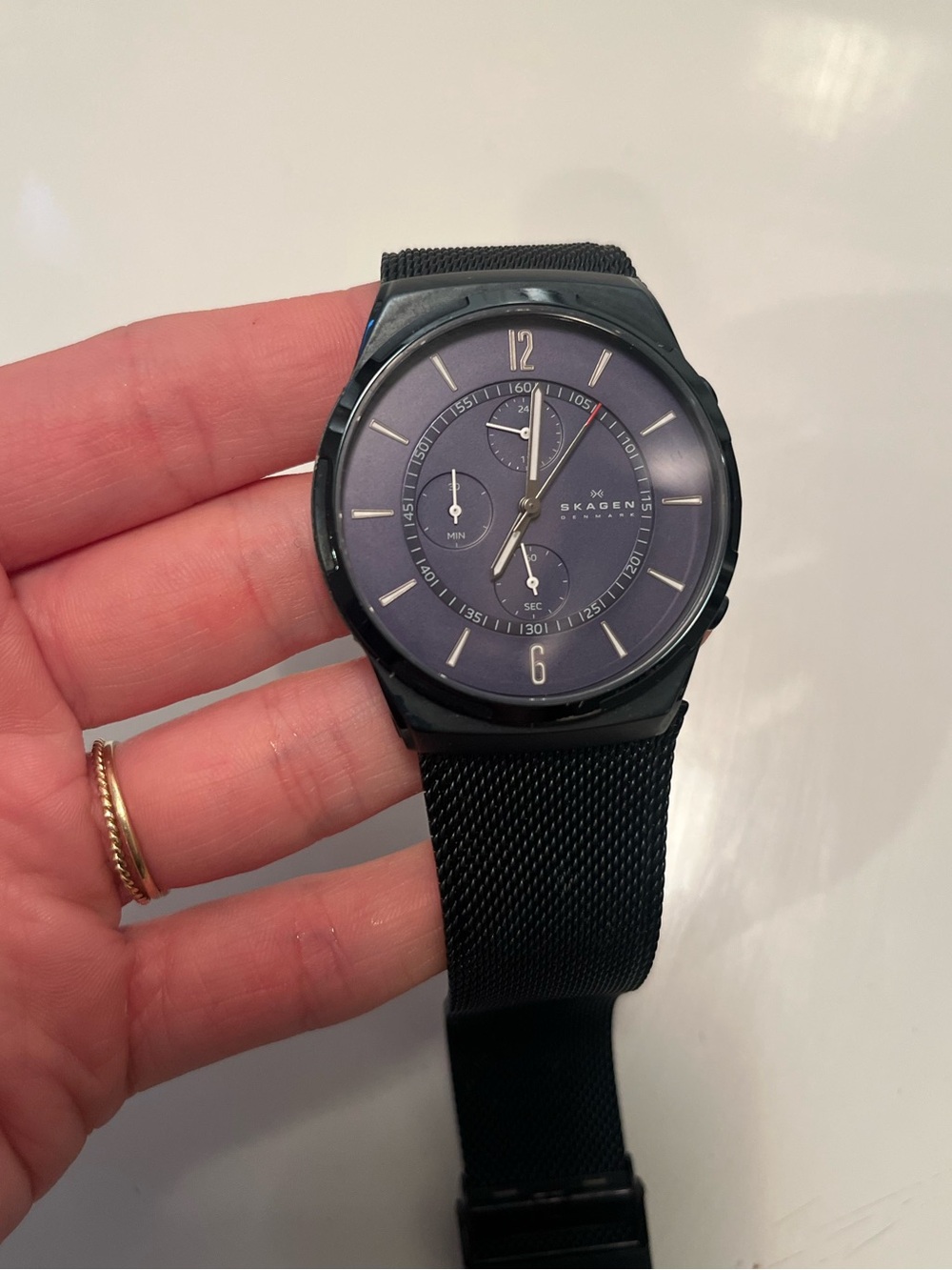 Skagen Men’s Navy Blue Watch